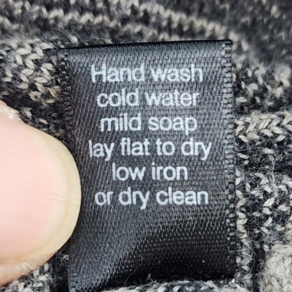 Peruvian Connection Floral Longer Length Tunic 100% Pima Cotton‎ Sweater Small - Picture 9 of 10